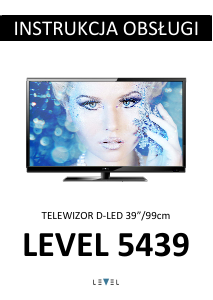 Instrukcja Level 5439 Telewizor LED