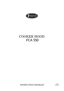 Manual Firenzi FCA550GR Cooker Hood