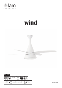 Manual Faro Wind Ventilador de teto