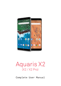 Handleiding bq Aquaris X2 Pro Mobiele telefoon