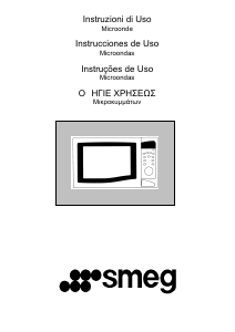 Manual Smeg ME202X Micro-onda