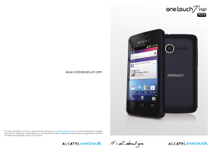 Bruksanvisning Alcatel One Touch TPop Mobiltelefon