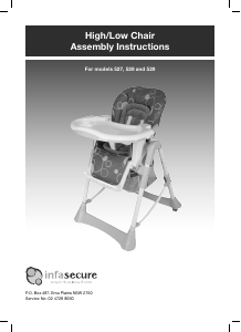 Handleiding Infasecure 528 Kinderstoel