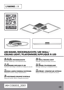 Manual LivarnoLux IAN 338503 Lamp