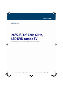 Handleiding Insignia NS-24DD220NA16 LED televisie