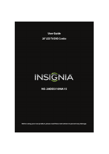 Handleiding Insignia NS-28DD310NA15 LED televisie