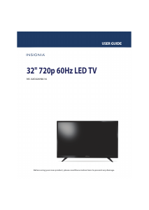 Bruksanvisning Insignia NS-32D220NA16 LED TV