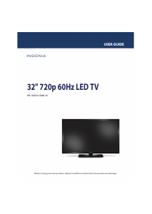Bruksanvisning Insignia NS-32D312NA15 LED TV
