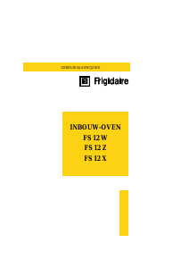 Handleiding Frigidaire FS12Z Oven