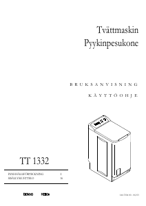Bruksanvisning ElektroHelios TT1332 Tvättmaskin