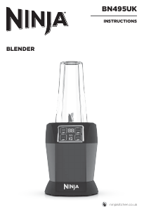 Handleiding Ninja BN495UK Blender