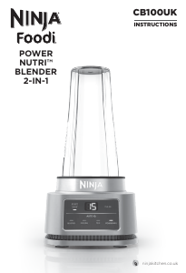 Manual Ninja CB100UK Blender