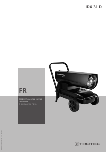 Mode d’emploi Trotec IDX 31 D Chauffage