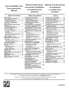 Manual de uso Maytag MGD6230HC Secadora