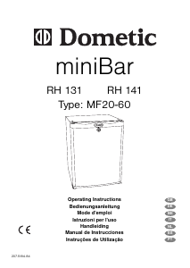 Manuale Dometic RH 131 Frigorifero