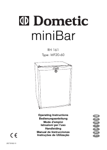 Manual de uso Dometic RH 161 Refrigerador