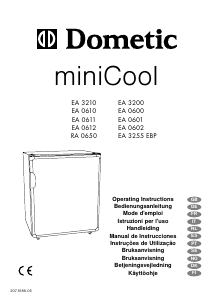 Brugsanvisning Dometic EA0611 MiniCool Køleskab