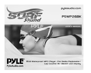 Handleiding Pyle PSWP26BK Mp3 speler