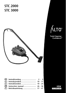 Bruksanvisning Alto STC 3000 Ångtvätt