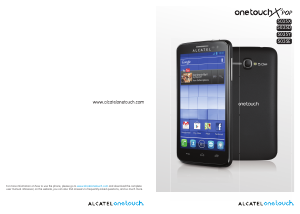 Bruksanvisning Alcatel One Touch XPop Mobiltelefon