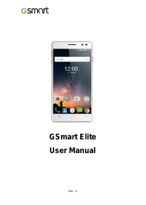 Bruksanvisning Gigabyte GSmart Elite Mobiltelefon