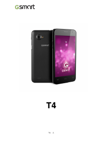Bruksanvisning Gigabyte GSmart T4 Mobiltelefon