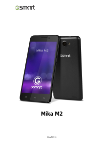 Bruksanvisning Gigabyte GSmart Mika M2 Mobiltelefon