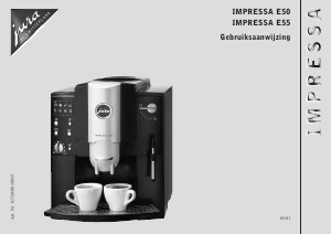 Bedienungsanleitung Jura IMPRESSA E50 Kaffeemaschine