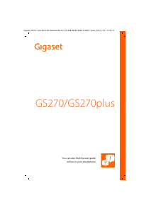 Handleiding Gigaset GS270plus Mobiele telefoon