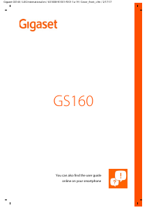 Handleiding Gigaset GS160 Mobiele telefoon