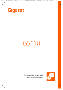 Handleiding Gigaset GS110 Mobiele telefoon