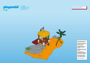 Mode d’emploi Playmobil set 7718 Pirates Île au trésor