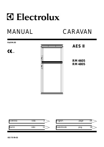 Bruksanvisning Electrolux RM 4605 Kyl-frys