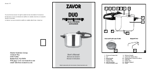 Mode d’emploi Zavor ZCWDU04 Duo Autocuiseur