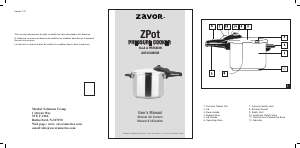 Mode d’emploi Zavor ZCWSP02 ZPot Autocuiseur