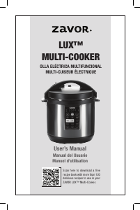 Manual Zavor Lux Multi Cooker