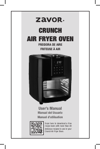 Bruksanvisning Zavor ZSEAF22 Crunch Ugn