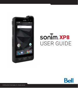 Bruksanvisning Sonim XP8 Mobiltelefon