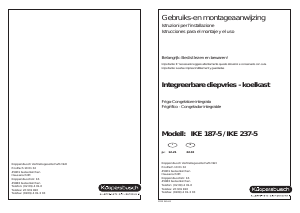 Handleiding Küppersbusch IKE 237-5/ Koelkast