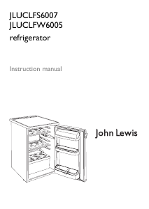 Bruksanvisning John Lewis JLUCLFW 6013 Kylskåp