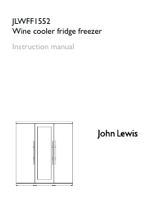 Manual John Lewis JLWFF 1552R Fridge-Freezer