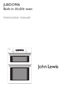 Manual John Lewis JLBIDO906 Oven