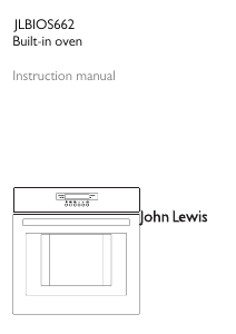 Manual John Lewis JLBIOS662 Oven