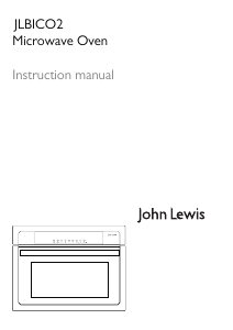 Manual John Lewis JLBIC02 Oven