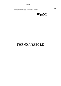 Manuale Rex SVA40B Forno