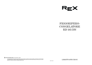Manuale Rex RD165DN Frigorifero-congelatore