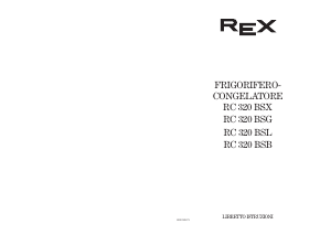 Manuale Rex RC320BSL Frigorifero-congelatore