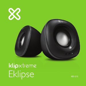 Manual Klip Xtreme KES-215C Eklipse Altifalante