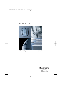 Bruksanvisning Husqvarna-Electrolux QW14675 Tvättmaskin