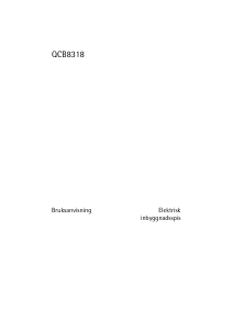 Bruksanvisning Husqvarna-Electrolux QCB8318K Spis